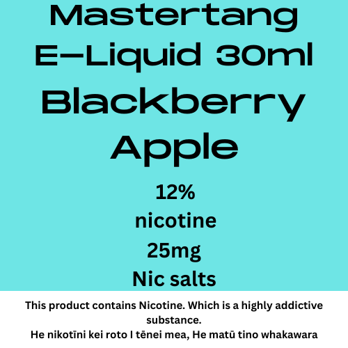 Master Tang Blackberry Apple 25mg nic salt 30ml