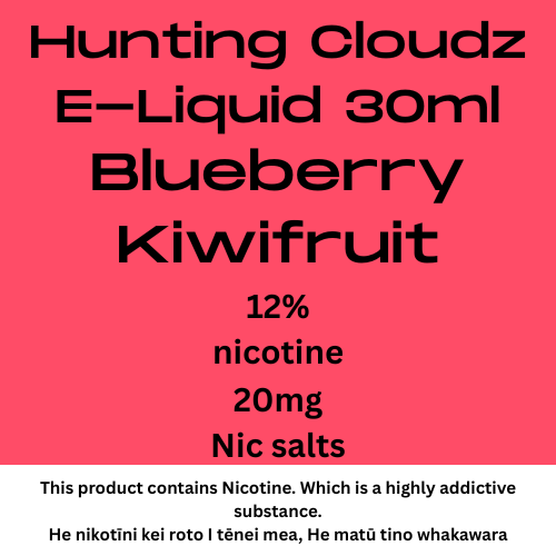 Hunting Clouds Blueberry Kiwifruit 20mg nic salt 30ml