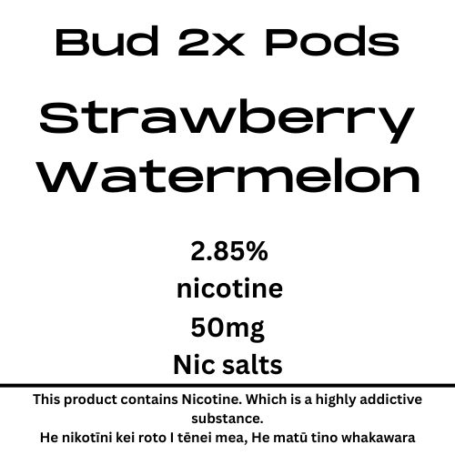 Bud Pods Strawberry watermelon 2.8% Nicotine