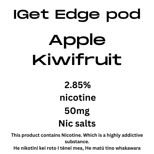 Iget Edge Pod Apple Kiwifruit 28.5mg Nicotine