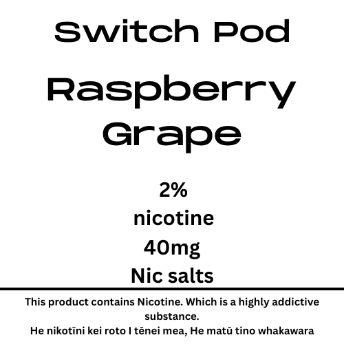 Hurihia te Rahipere Karepe 40mg Nic Salt Pod