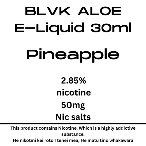 BLVK Aloe Pineapple 50mg Nic Tote