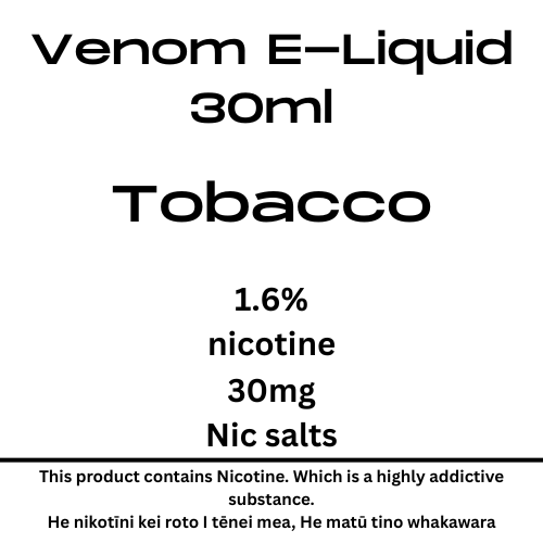 Venom 30mg Tobacco