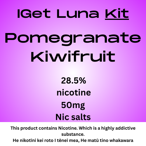 Iget Luna Kit Pomegranate Kiwifruit 28.5mg Nicotine