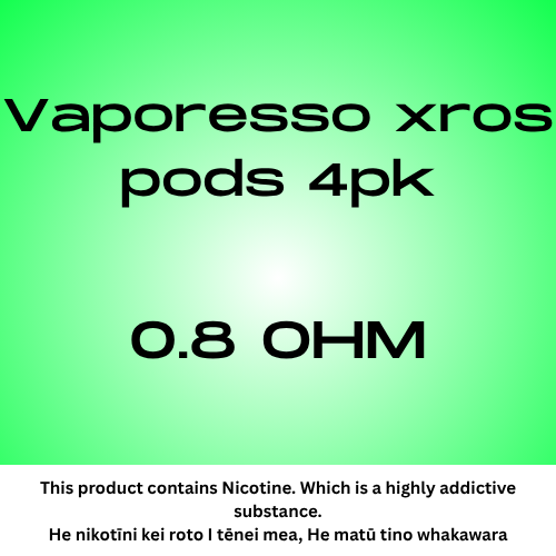 Vaporesso Xros 0.8 Mesh Pod 4 Pack Corex 2.0