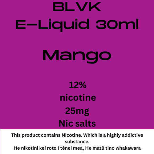 BLVK Mango 25mg Nic Salt