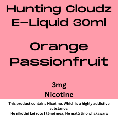 Hunting Clouds Orange Passionfruit 3mg 60ml