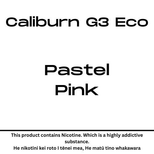 Caliburn G3 ECO Pastel Pink