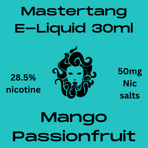 Master Tang Mango Passionfruit 50mg nic salt 30ml