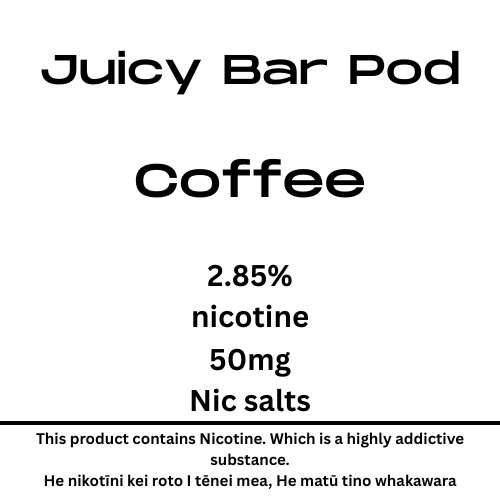 Pae Huka Pod Huka Kawhe 50mg Tote Nic