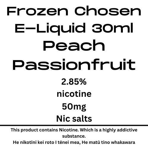 Te Tote Peach me te Passionfruit 50mg