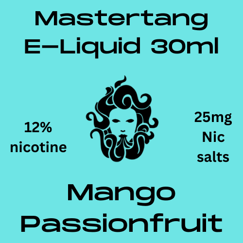 Master Tang Mango Passionfruit 25mg nic salt 30ml