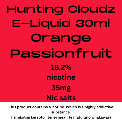 Hunting Clouds Orange Passionfruit 35mg nic salt 30ml