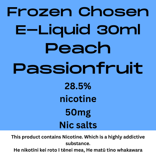 Te Tote Peach me te Passionfruit 50mg