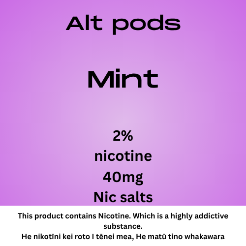 Alt Pods Mint 2% Nicotine