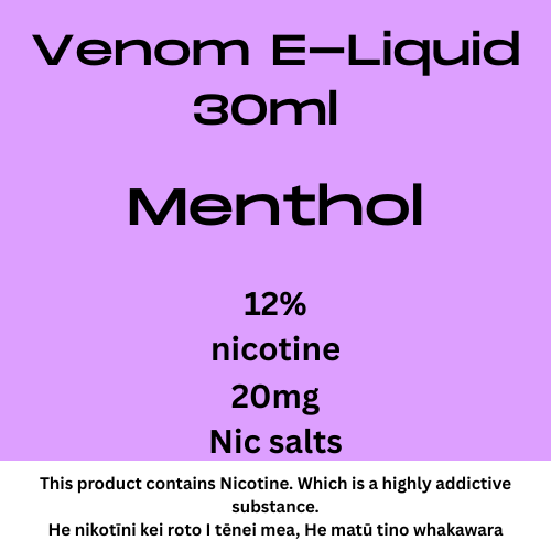 Venom 20mg Menthol
