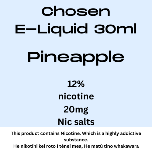 Chosen Pineapple 20mg Nic Salt