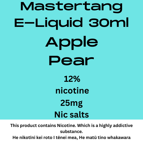 Master Tang Apple Pear 25mg nic salt 30ml
