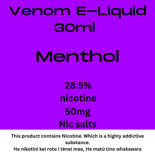 Venom 50mg Menthol