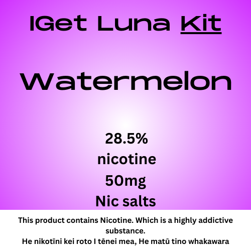 Iget Luna Kit Watermelon 28.5mg Nicotine