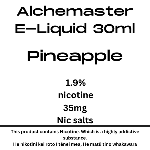Alchemaster Pineapple 35mg Nic Tote