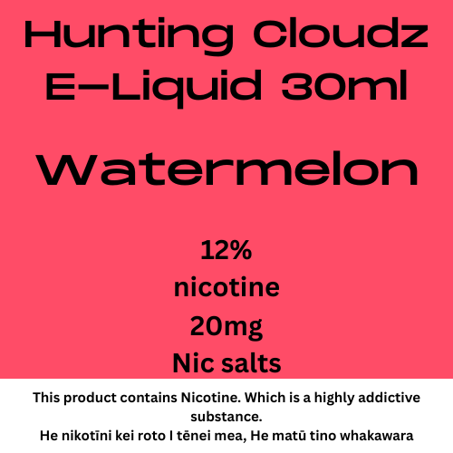 Hunting Clouds Watermelon 20mg nic salt 30ml