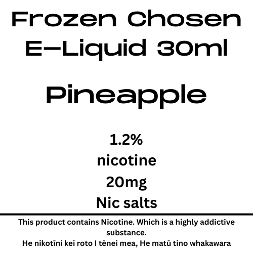 Nga Poro Pineaporo Kua Whakatio 20mg Tote Nic