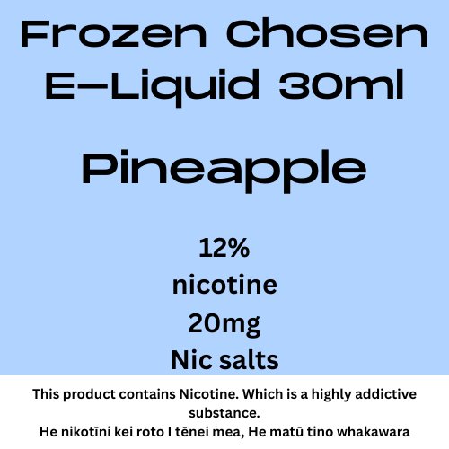 Nga Poro Pineaporo Kua Whakatio 20mg Tote Nic