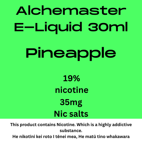 Alchemaster Pineapple 35mg Nic Tote