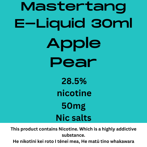 Master Tang Apple Pear 50mg nic salts 30ml