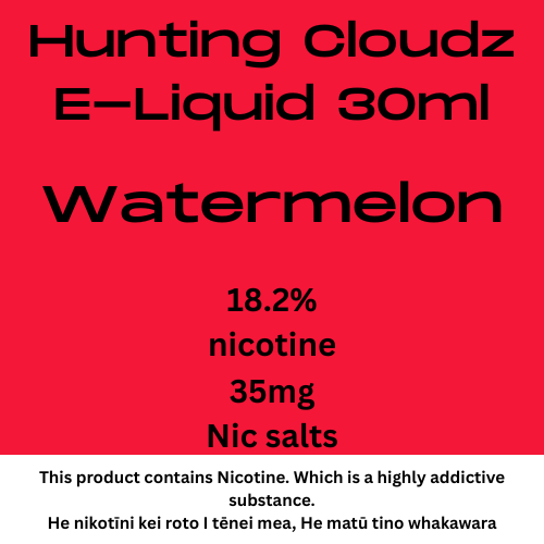 Hunting Clouds Watermelon 35mg nic salt 30ml