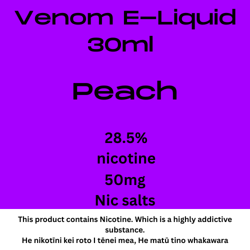 Venom 50mg Peach