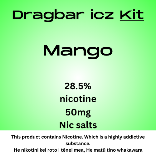 Dragbar Icz Max Kit Mango 28.5mg/ml Nicotine
