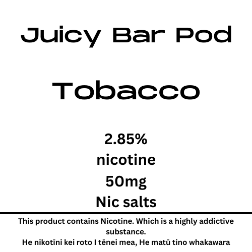 Hukareka Pae Pod Tupeka 50mg Tote Nic