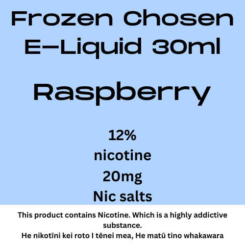Frozen Chosen Strawberry 20mg Nic Salt