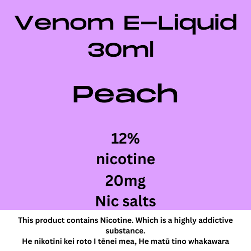 Venom 20mg Peach
