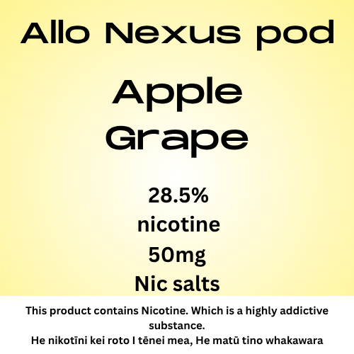Nexus Pod Apple Grape 6000puffs 50mg Nic Salt