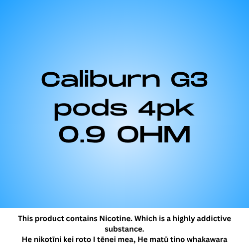 Caliburn G3 4pcs Pod 0.9ohm