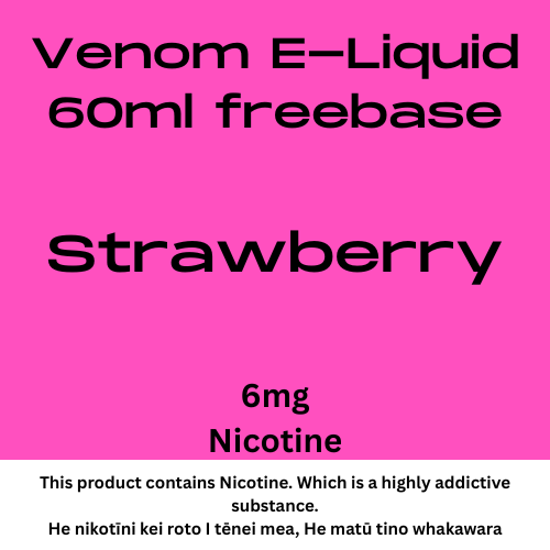 Venom 6mg Strawberry Mint 60ml