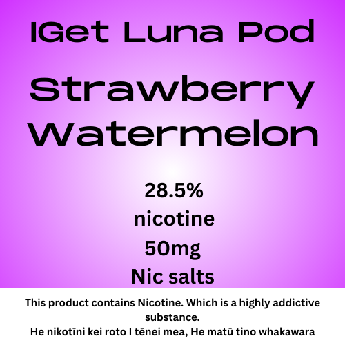 Iget Luna Pod Strawberry Watermelon 28.5mg Nicotine