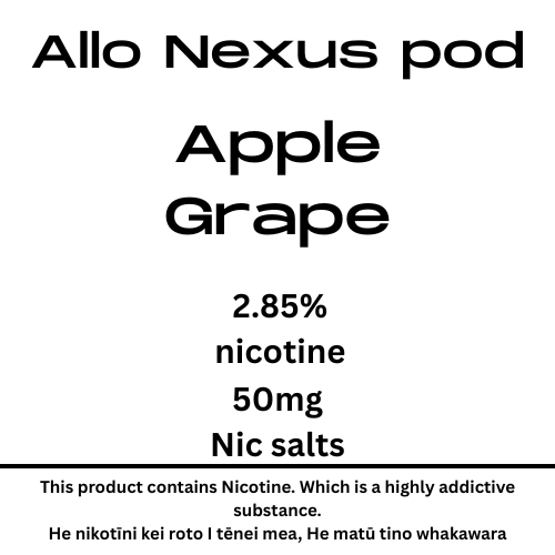 Nexus Pod Apple Grape 6000puffs 50mg Nic Salt