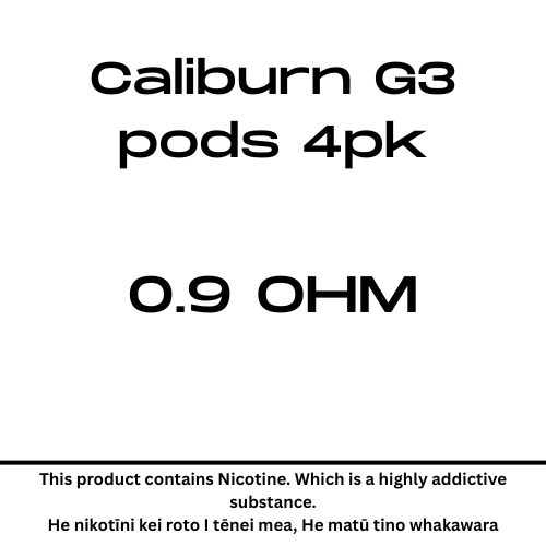 Caliburn G3 4pcs Pod 0.9ohm