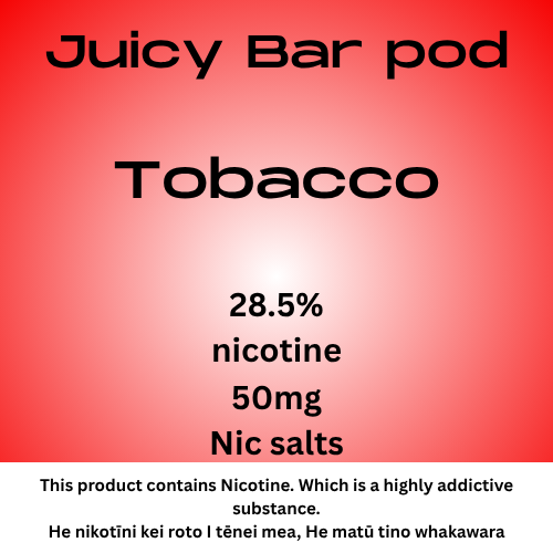 Hukareka Pae Pod Tupeka 50mg Tote Nic