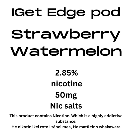 Iget Edge Pod Strawberry Watermelon 28.5mg Nicotine