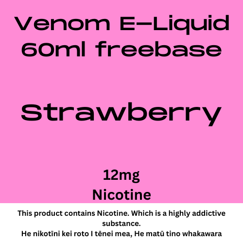 Venom 12mg Strawberry Mint 60ml