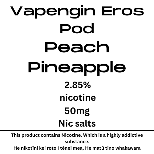 Vapengin Eros Pod Peach Pineapple 28.5mg/ml Nicotine