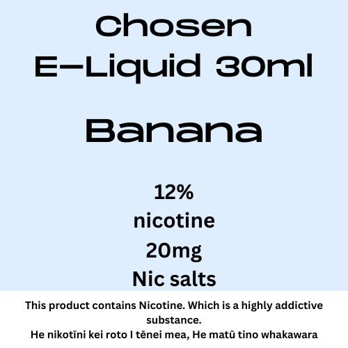 Chosen Banana 20mg Nic Salt