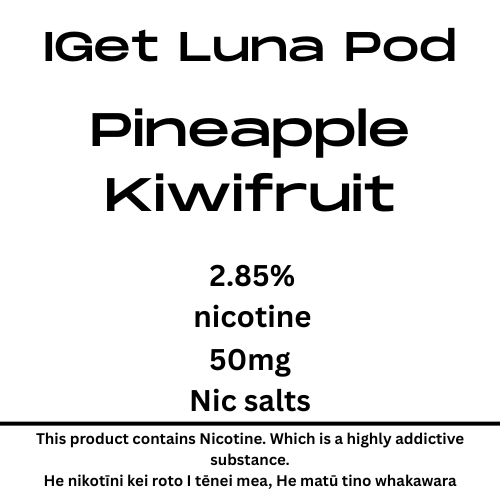 Iget Luna Pod Pineapple Kiwifruit 28.5mg Nicotine
