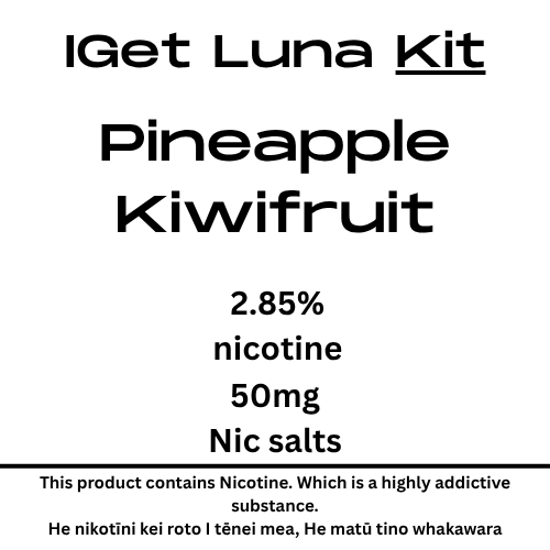 Iget Luna Kit Pineapple Kiwifruit 28.5mg Nicotine