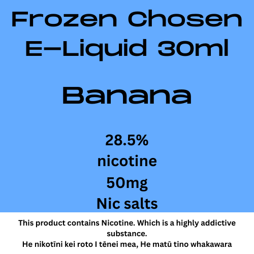 Frozen Chosen Banana 50mg Nic Salt